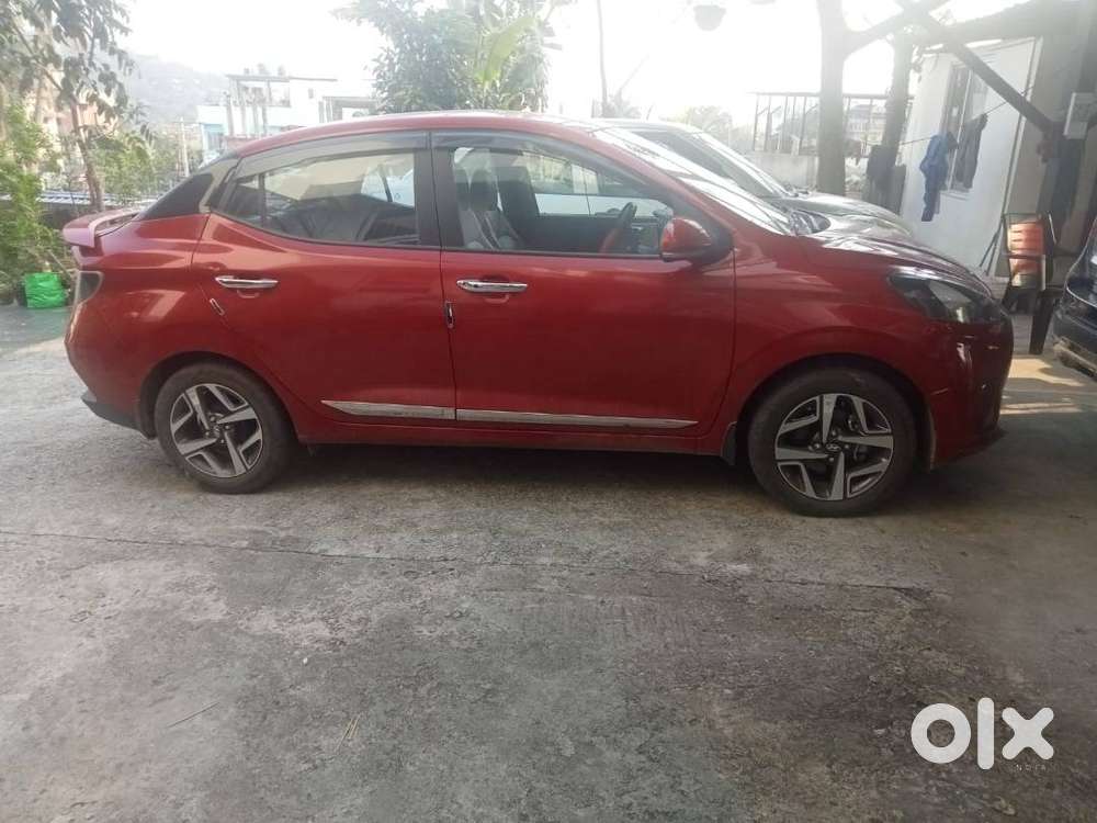 Hyundai Aura Bs Vi , Fiery Red