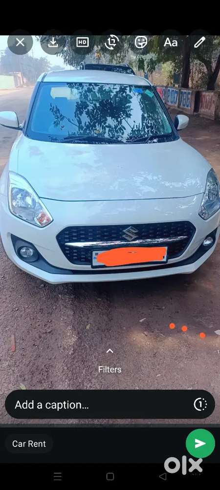 Maruti Suzuki Swift 2023 Cng & Patrol Company Fit 45500 Km Driven