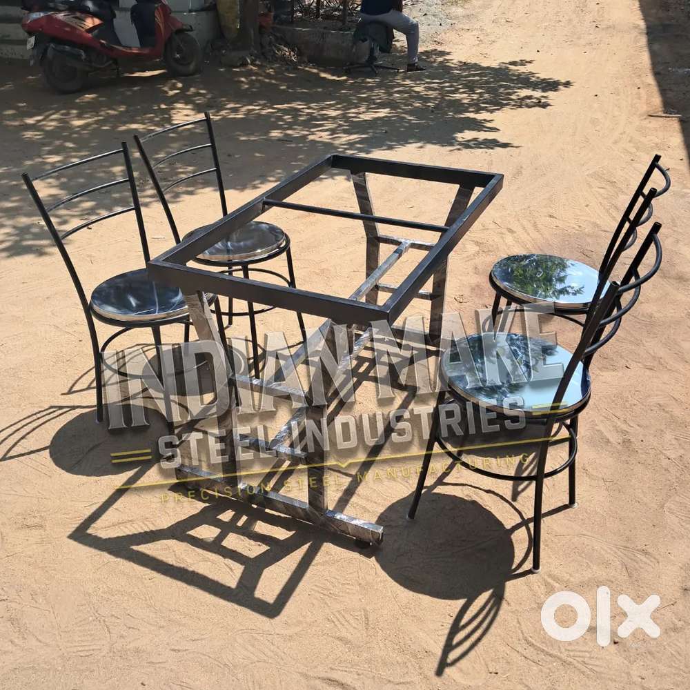 SS & MS Steel Chairs, Tables  For Hotel, Bakery, College, Mandapam