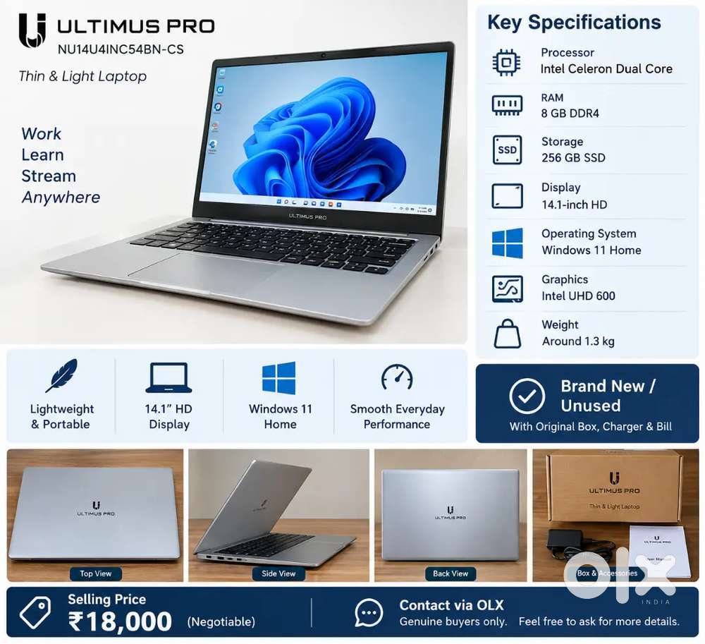 Ultimus Pro NU14U4INC54BN-CS
