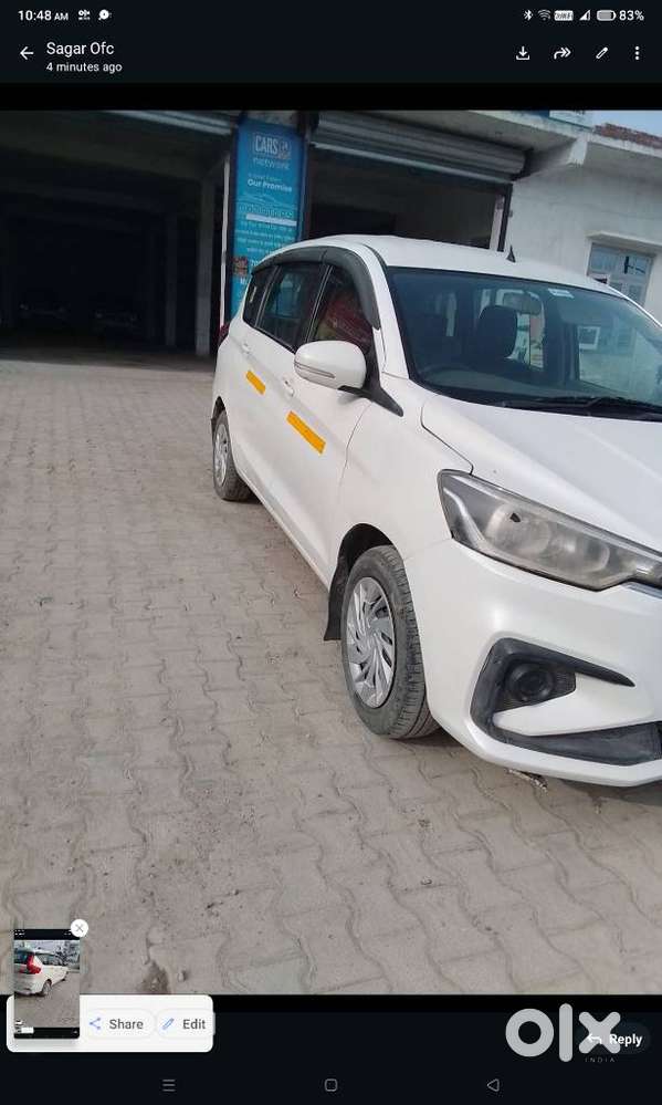 Maruti Suzuki Ertiga 1.5 Tour M Cng, 2021, Cng & Hybrids