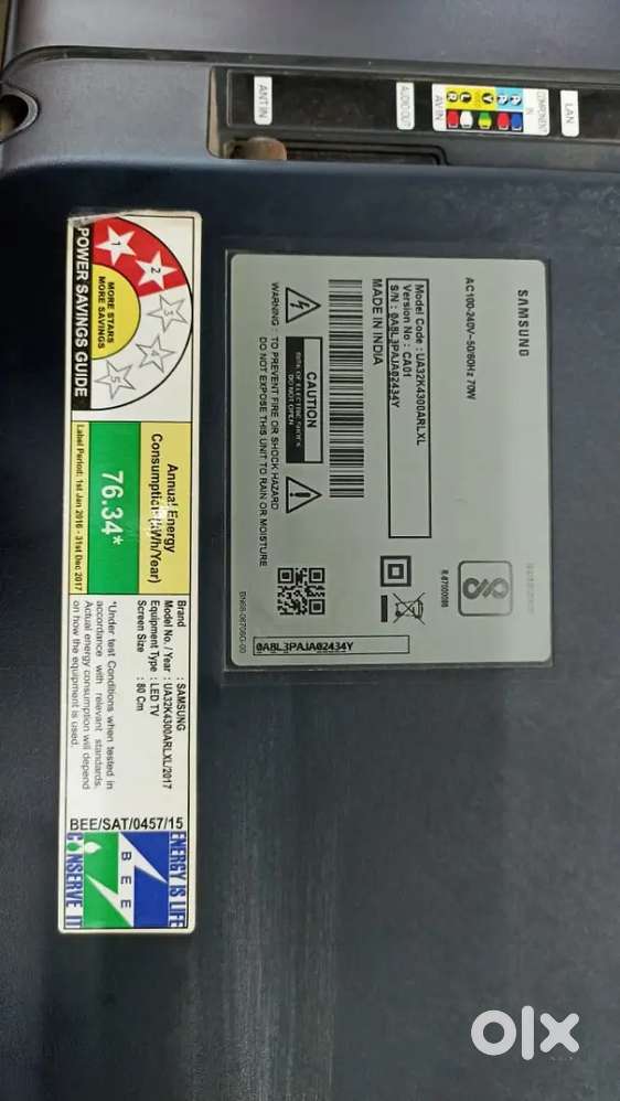 Samsung tv sell karna gai
