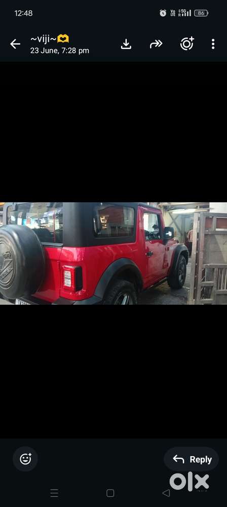 Mahindra Thar Di 4x2 Ps, 2023, Diesel