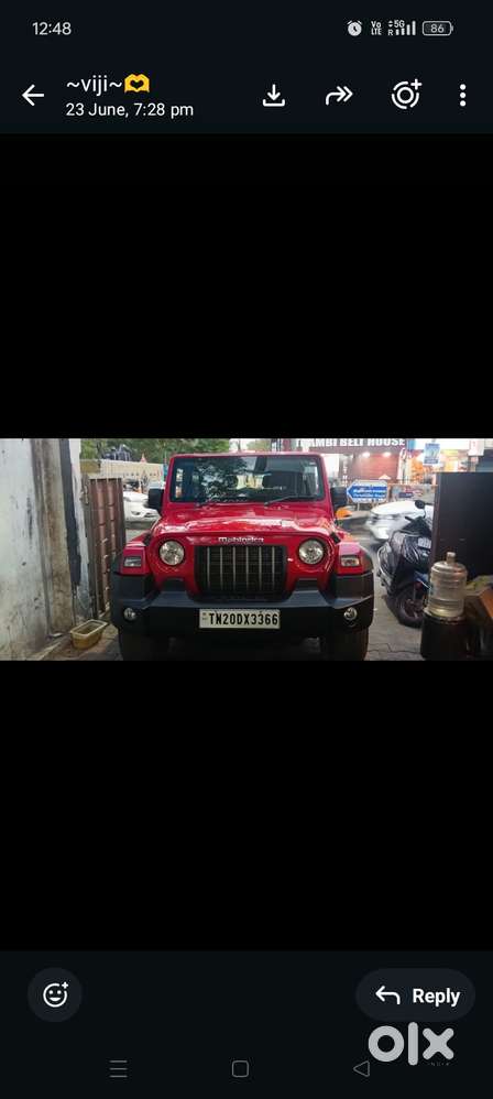 Mahindra Thar Di 4x2 Ps, 2023, Diesel