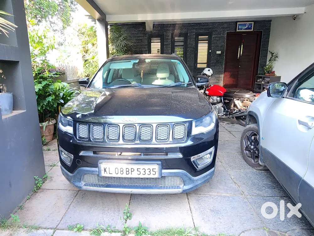 Jeep Compass Limited 2.0 Diesal Black Color  Sale Well Maintained