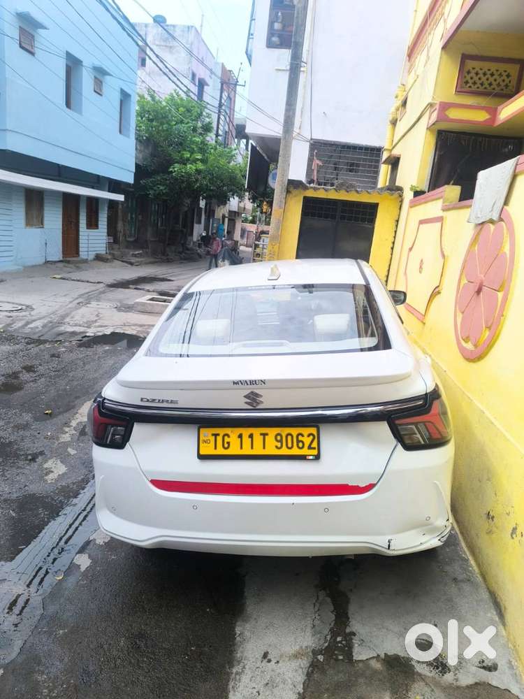 New Car White Color Taxi Plate