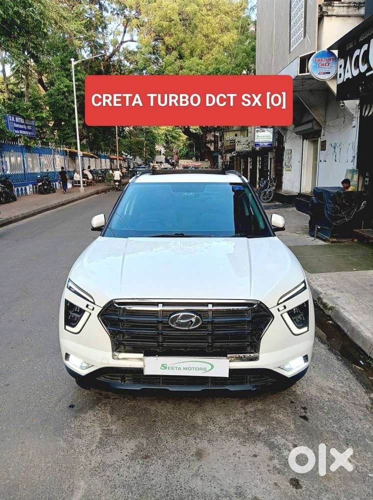 Hyundai Creta 1.4 Sx (o) Turbo Petrol Dct, 2022, Petrol
