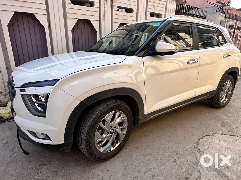 Hyundai Creta Diesel 2021 White With Moon Roof