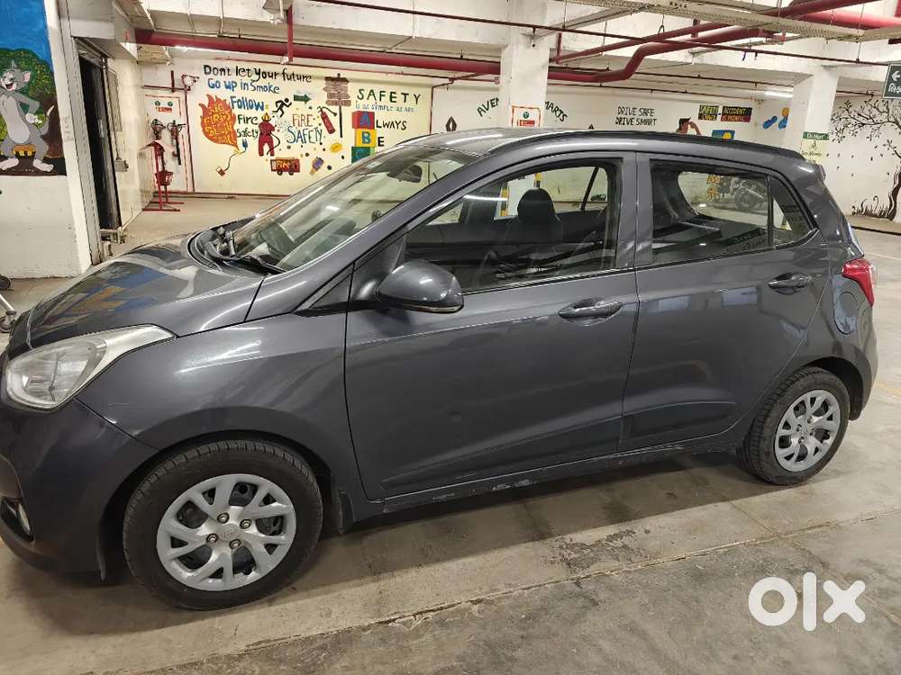 ગ્રાન્ડ આઇ ટેન સ્પોર્ટ્સ (option)૨૦૧૬ Petrol +cng.બેન્ક મેનેજર ની ગાડી