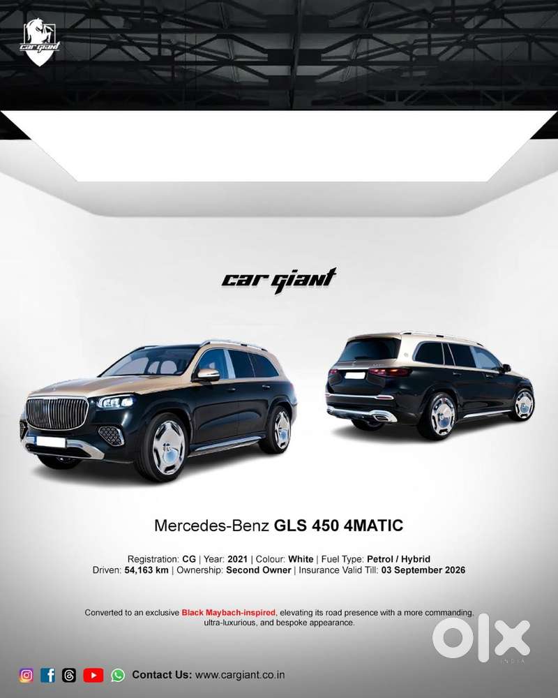Mercedes-benz Gls 450 4matic, 2021, Petrol