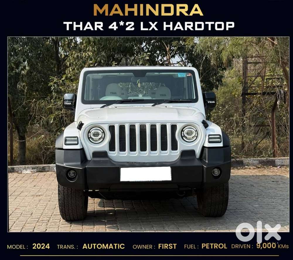 Mahindra Thar Lx Hard Top Petrol At Rwd, 2024, Petrol