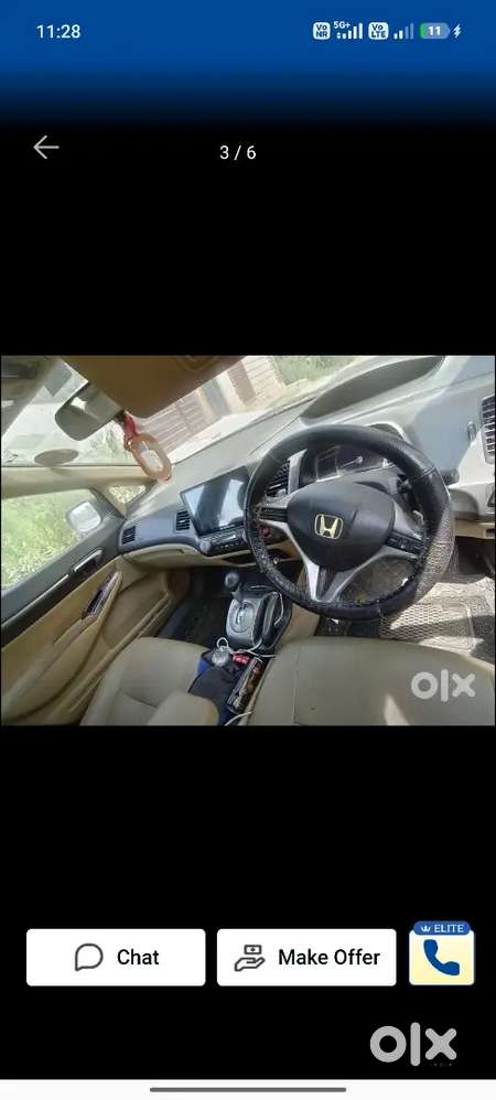 Honda Civic 2011 Mt 966625 Km Third Owner