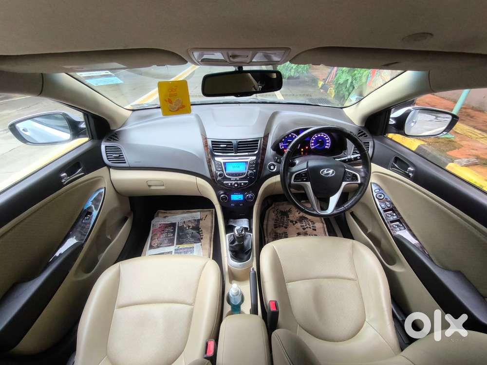 Hyundai Verna Fluidic 1.6 Vtvt Sx Opt, 2013, Petrol