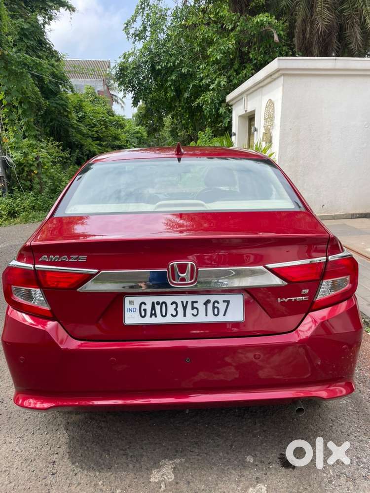 Red 2018 Honda Amaze Petrol Automatic