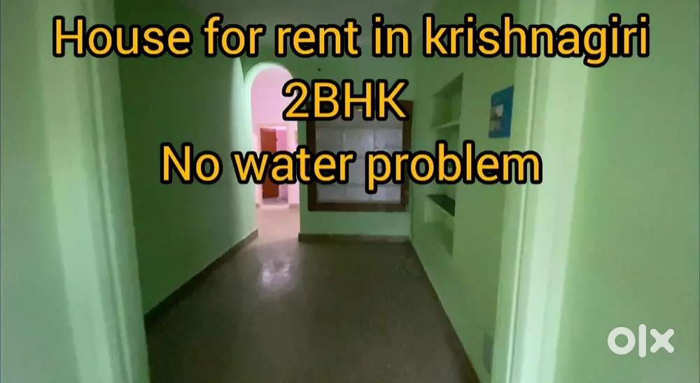 2BHK House for rent in Krishnagiri( near to TCR hospital) For Rent