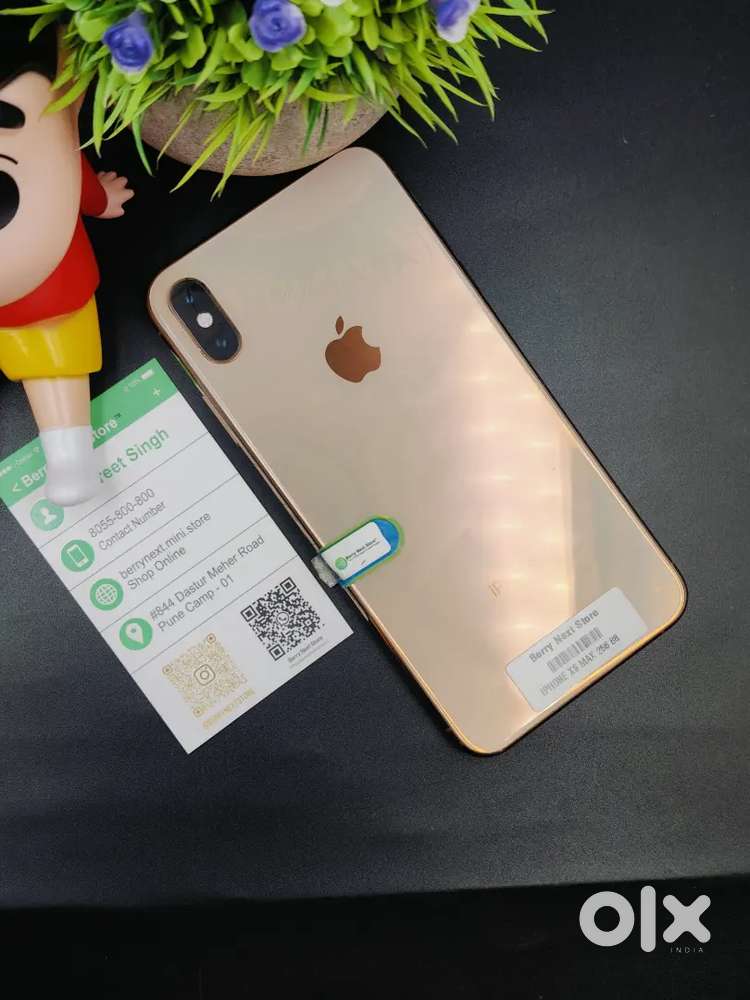 IPHONE XS MAX 256GB STORAGE PRE-OWNED DEVICE WITH GENUINE BILL