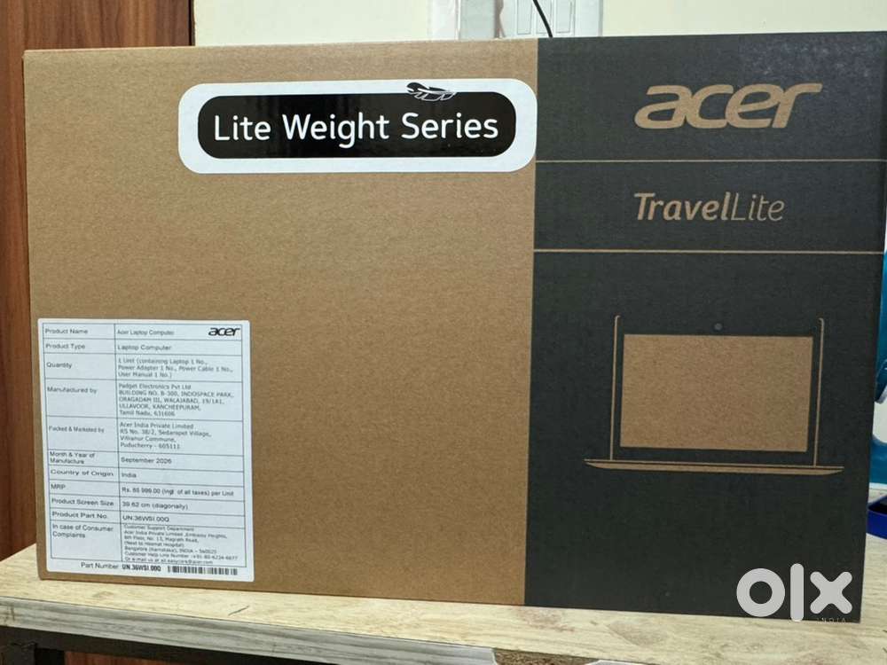 BRAND NEW SEALED Acer TravelLite 15.6 Ryzen 3, 8GB RAM, Win 11