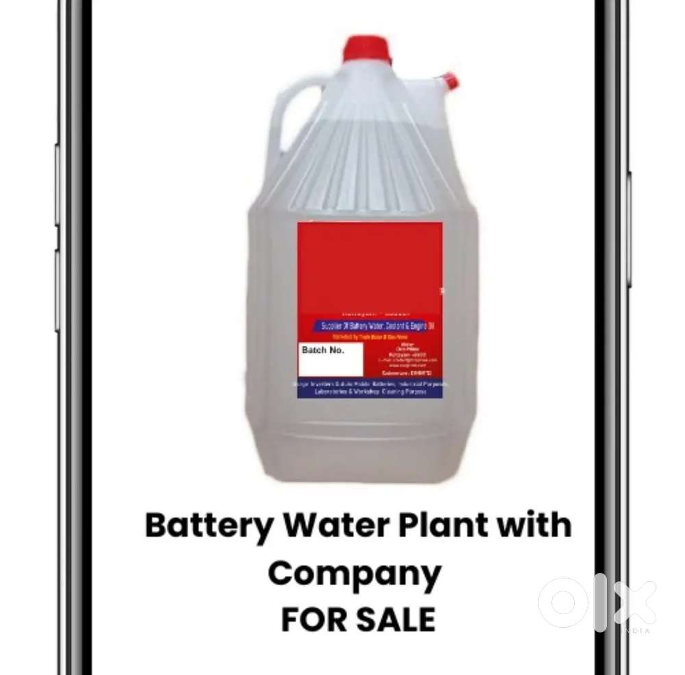 Battery Water Business including Plant and Market FOR SALE Other Services 1754182339