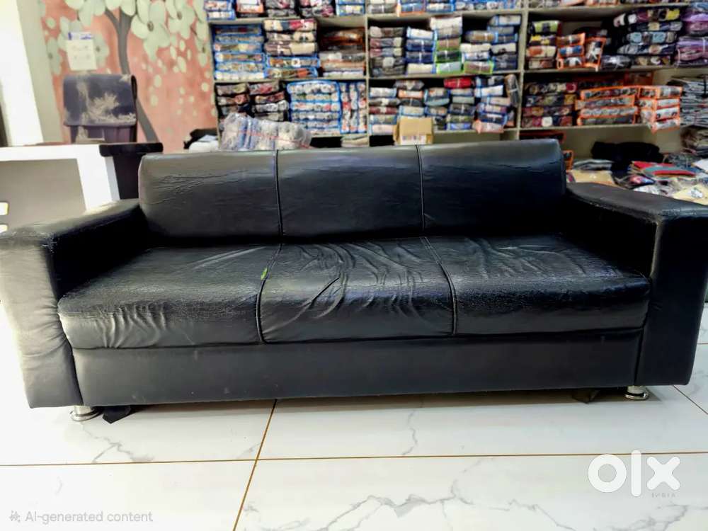 Leather sofa