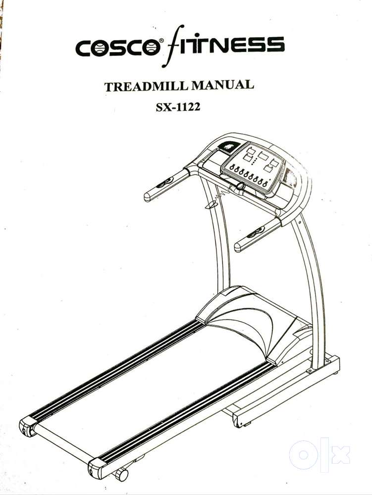 COSCO FITNESS Trade Mill Model No. SX 1122 Gym Fitness