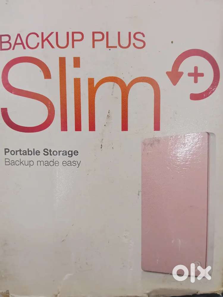 Seagate Backup Plus slim 1 TB external