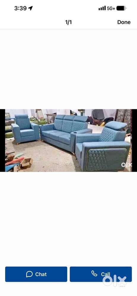 Brand new 5 seater sofa set with free delivery