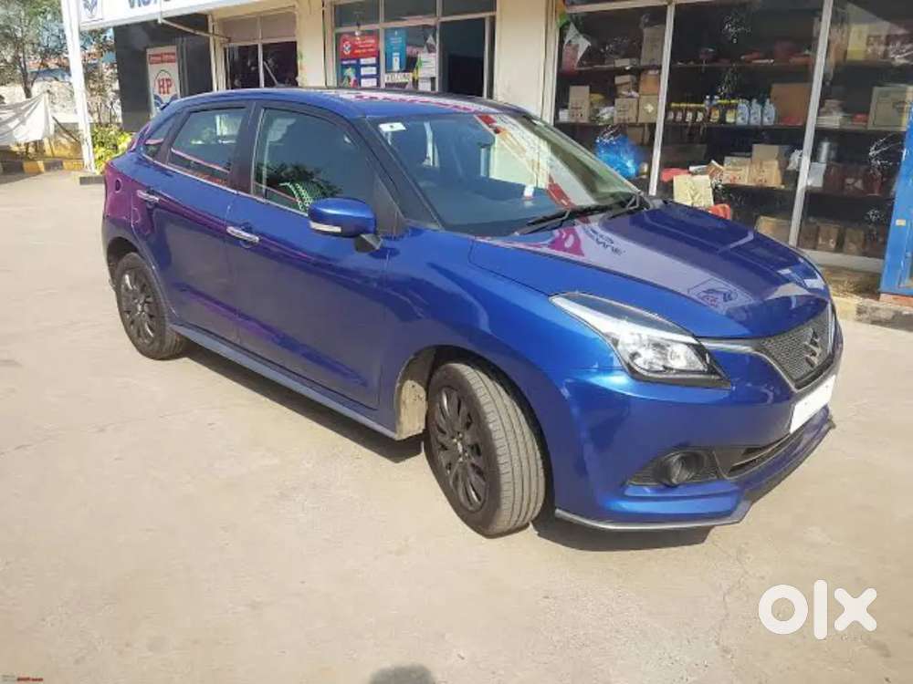 Premium Urban Blue Maruti Suzuki Baleno 2017 Petrol 51000 Km Driven