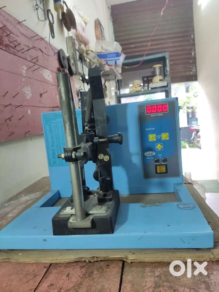 Fan winding machine