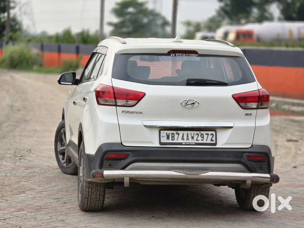 Hyndai Creta 2019 Top Model Sunroof Tax Updte Upto 2029