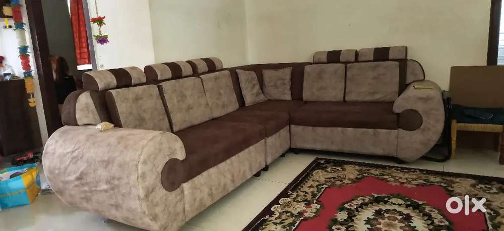 L shape 2+2+1+corner
