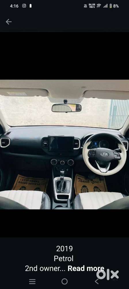 Hyundai Venue S Turbo Dct, 2019, Petrol