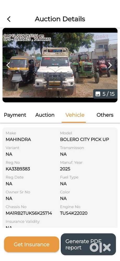 Mahindra Bolero Pik-up, 2025, Diesel