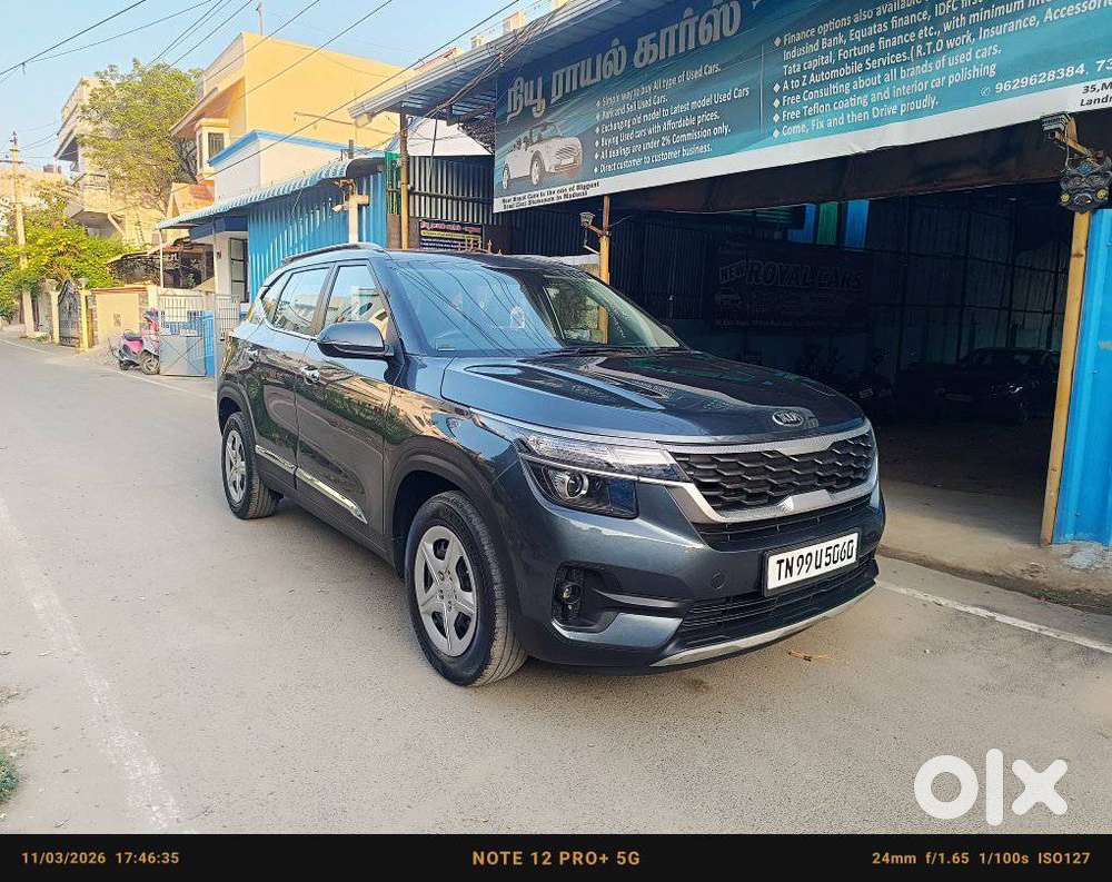 Kia Seltos Htk 1.5 Petrol, 2021, Petrol