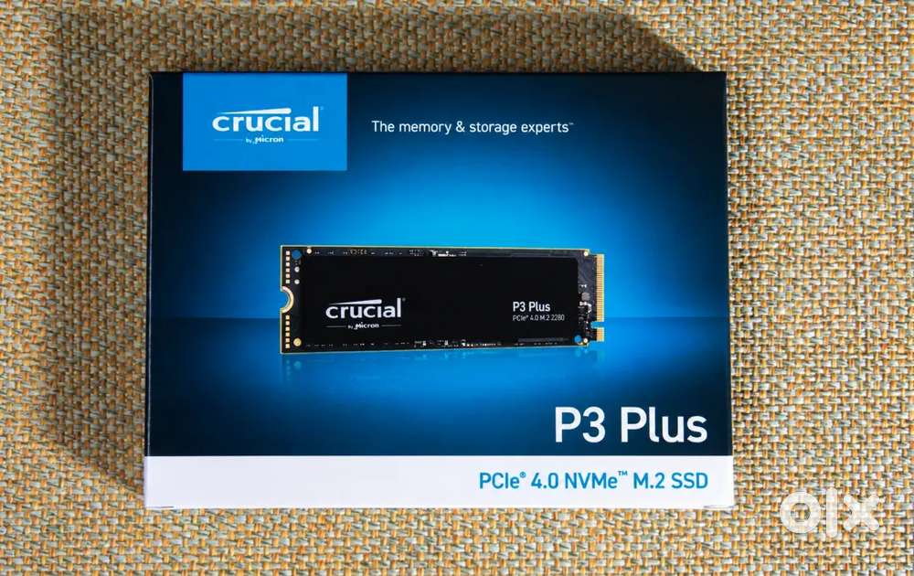 Crucial P3 Plus PCIe Gen 4 NVMe SSD &ndash; Excellent Condition