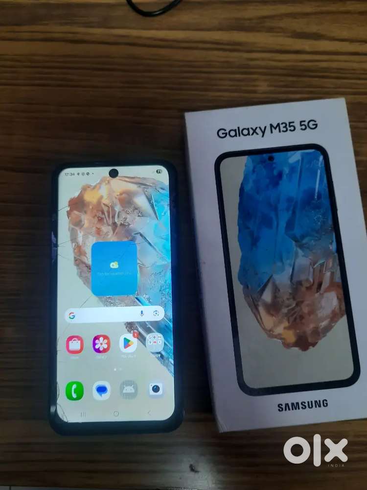 Samsung M35 5G 6gb Ram 128gb storage 6000 mah battery Mobile