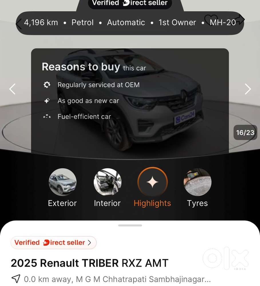 Renault Triber Petrol 2025