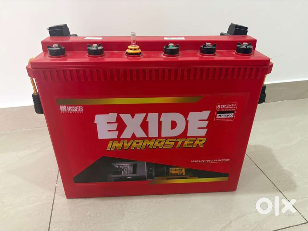 Inverter Battery with Trolley