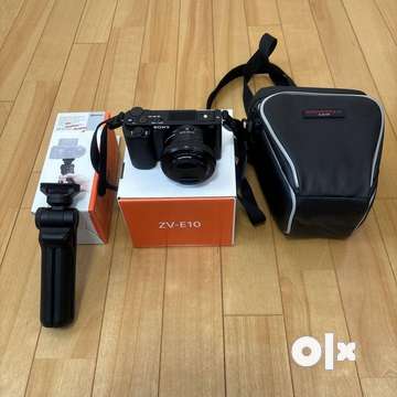 Sony Alpha ZV-E10 Digital Camera with 16-50mm Lens & Vlogging Grip