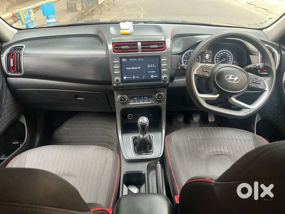 Hyundai Creta 1.5 S Plus Knight Petrol Dual Tone, 2022, Petrol
