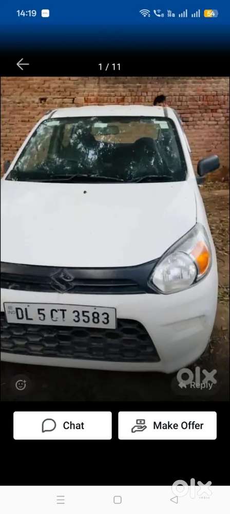 Maruti Suzuki Alto Petrol 2021 Lxi Good Condition Car Bs 6 Model Front