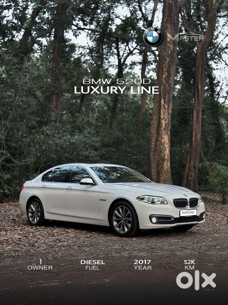 Bmw 5 Series 2017 Diesel 52000 Km Driven