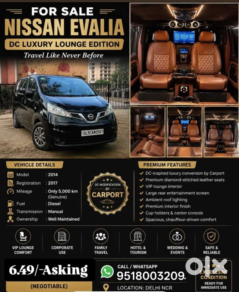 Nissan Evalia, 2017, Diesel