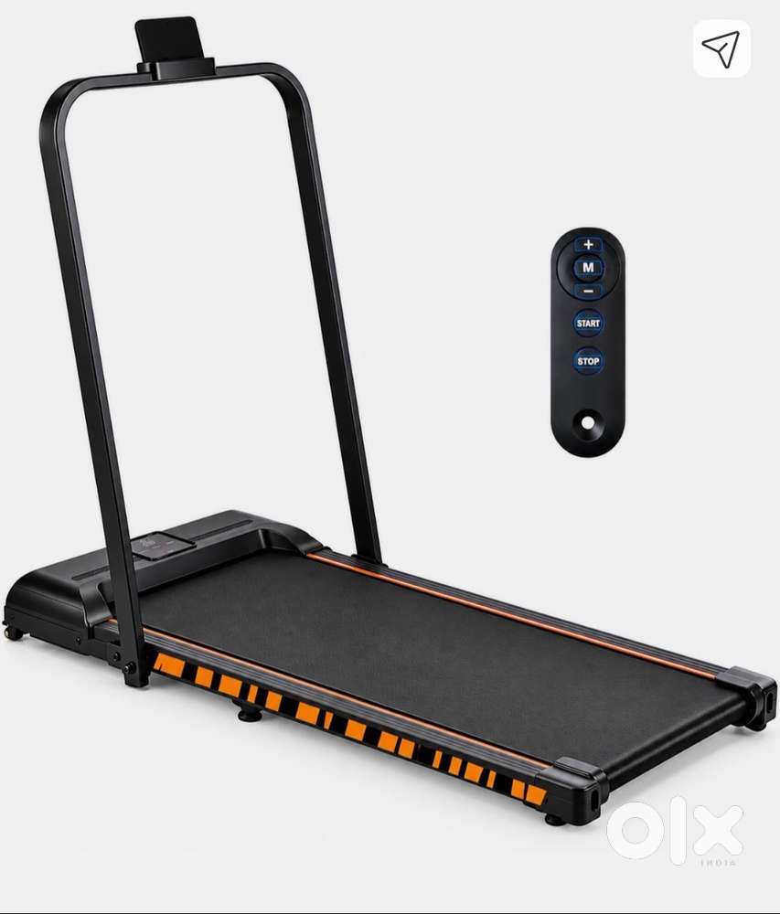 Walking pad with music speakers