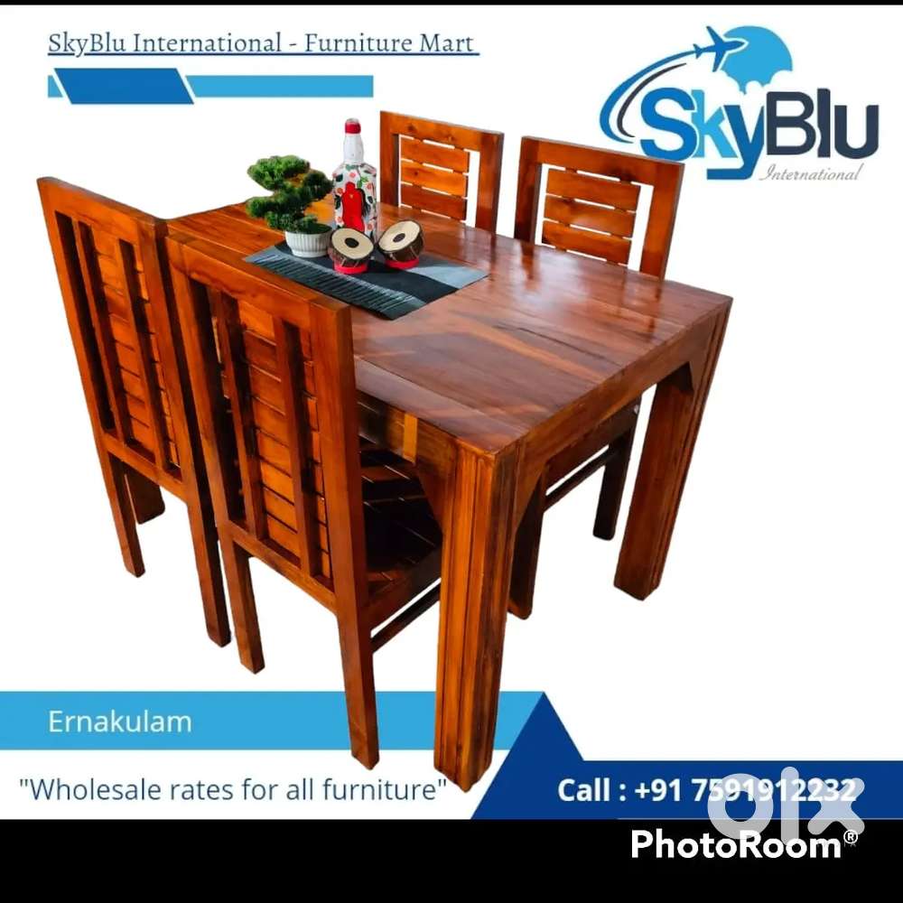 Used dining table discount set on olx