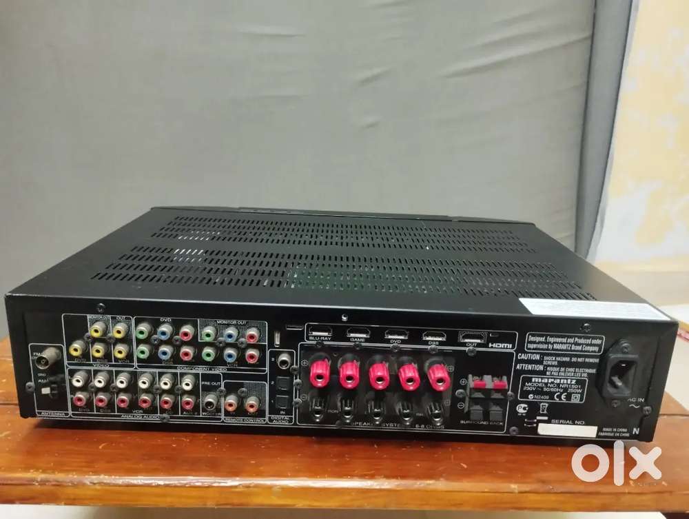 Marantz NR1501 - 7.1 Channel AV Receiver - TVs, Video - Audio in