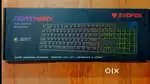EvoFox Deathray RGB Gaming Keyboard  16 Million True Prism Colors