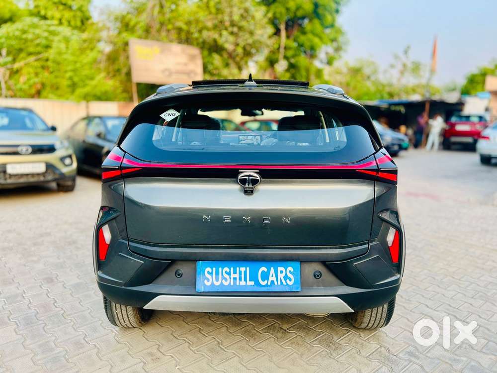 Tata Nexon Fearless Plus (ps) 1.2 Icng 6mt Red Dark Edition, 2025, C..