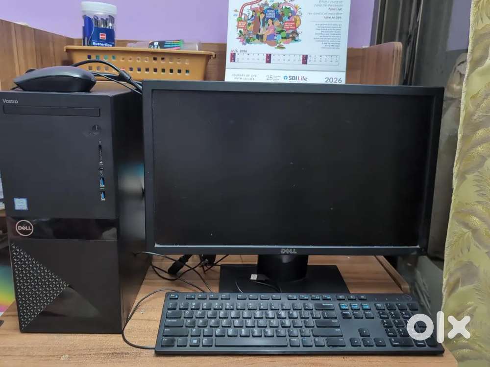 Dell Vostro Desktop Computer Set &ndash; Monitor + Keyboard + Mouse