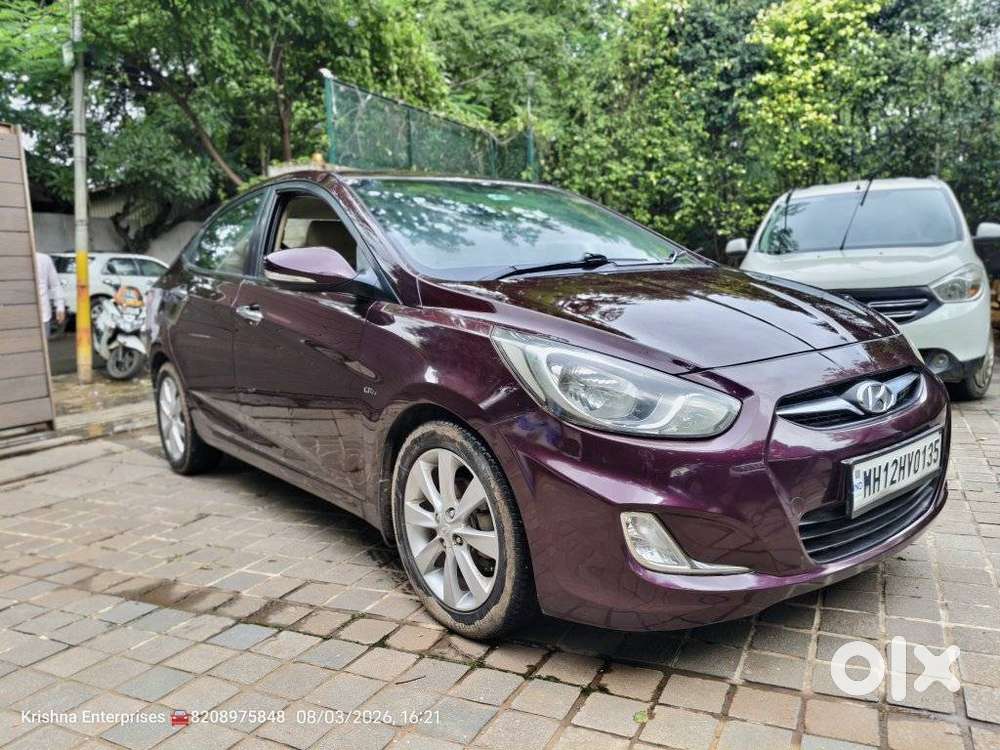 Hyundai Verna Fluidic 1.6 Vtvt Sx, 2012, Diesel