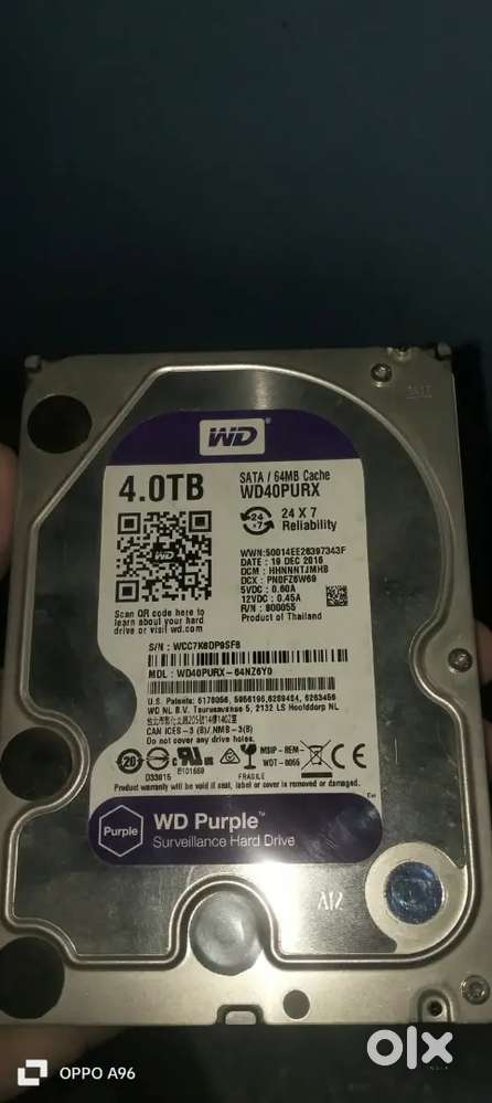 HDD 4tb three Number